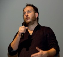 Rogier de Blok, scenarista filma NOVI SVET u Domu Omladine
