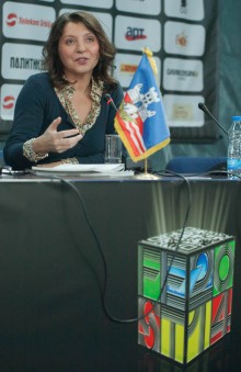 Mirjana Karanović, glumica u filmu Drvo i ljuljaška