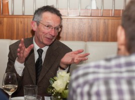 Patrice Leconte in restaurant Cameleon