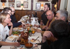Gosti FESTa u restoranu Zavičaj