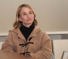 Nadešda Brenike u poseti muzeja Kinoteke