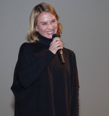 Nadeshda Brennicke  actress from Banklady after screening in Dom Omladine
