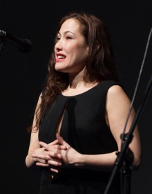 Myriam Charlins glumica u filmu "Lepotica i Zver" u Centru Sava