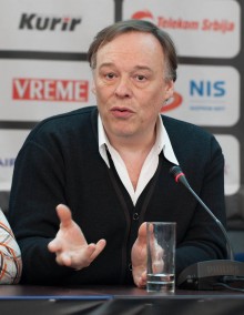 Christofe Gans director of "Beauty and the beast" at press conference 