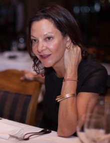 Gabriella Tenna, producent  filma NEVIDLJIVA ŽENA u restroranu Kalemegdanska terasa