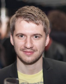 Rok Biček, reditelj flma "Razredni neprijatelj"  u restranu Jerry 