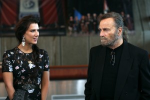 Franco Nero i Natalie Burn, glumci u filmu MAMULA