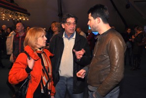 Režiser Darko Bajić u holu Sava centra