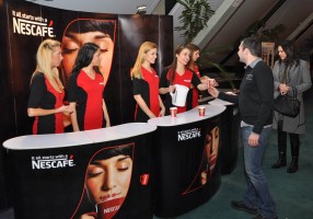Nescafe stand