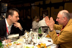 Gosti FEST-a u restoranu Tri šešira