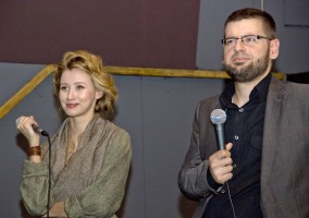 Vilma Kutavichute se poklanja u sali DKC-a