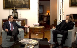 Franco Nero u italijanskoj ambasadi